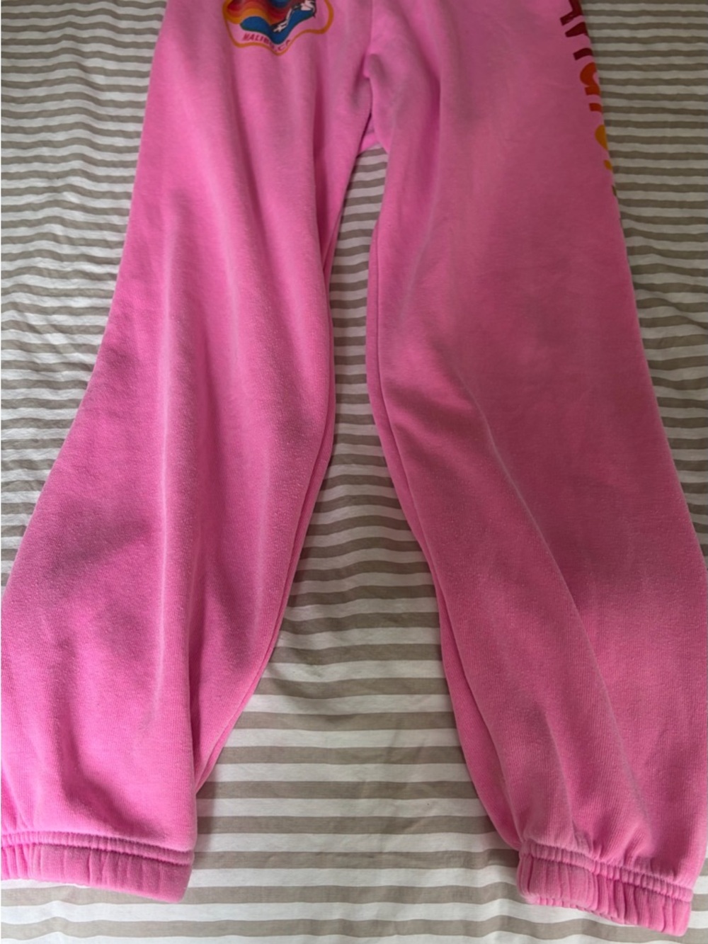 Aviator Nation Hot Pink Sweatpants - M